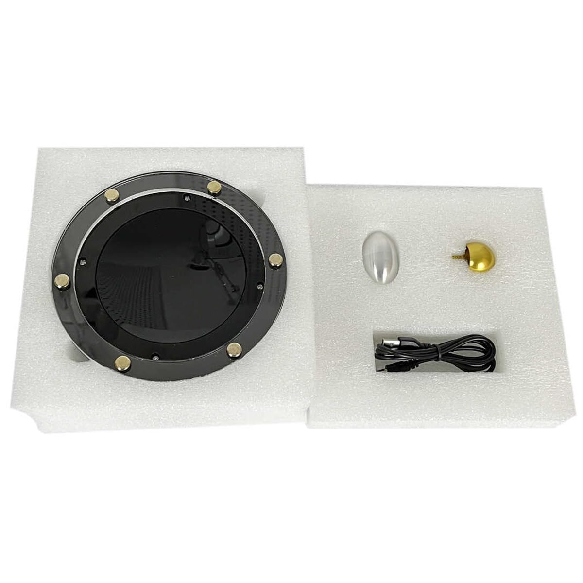 Elektromagnetischer Wirbelstrom-Demonstrator Physik Science Kit, DC Motor Induktionsspule für praktisches Lernen und Experimente