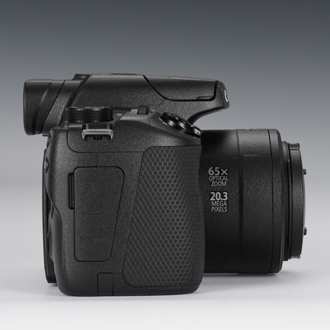 SX70HS odporna na zarysowania osłona aparatu naklejka skórka do Canon PowerShot SX 70 HS folia ochronna na aparat naklejki skórne (matowa czerń)