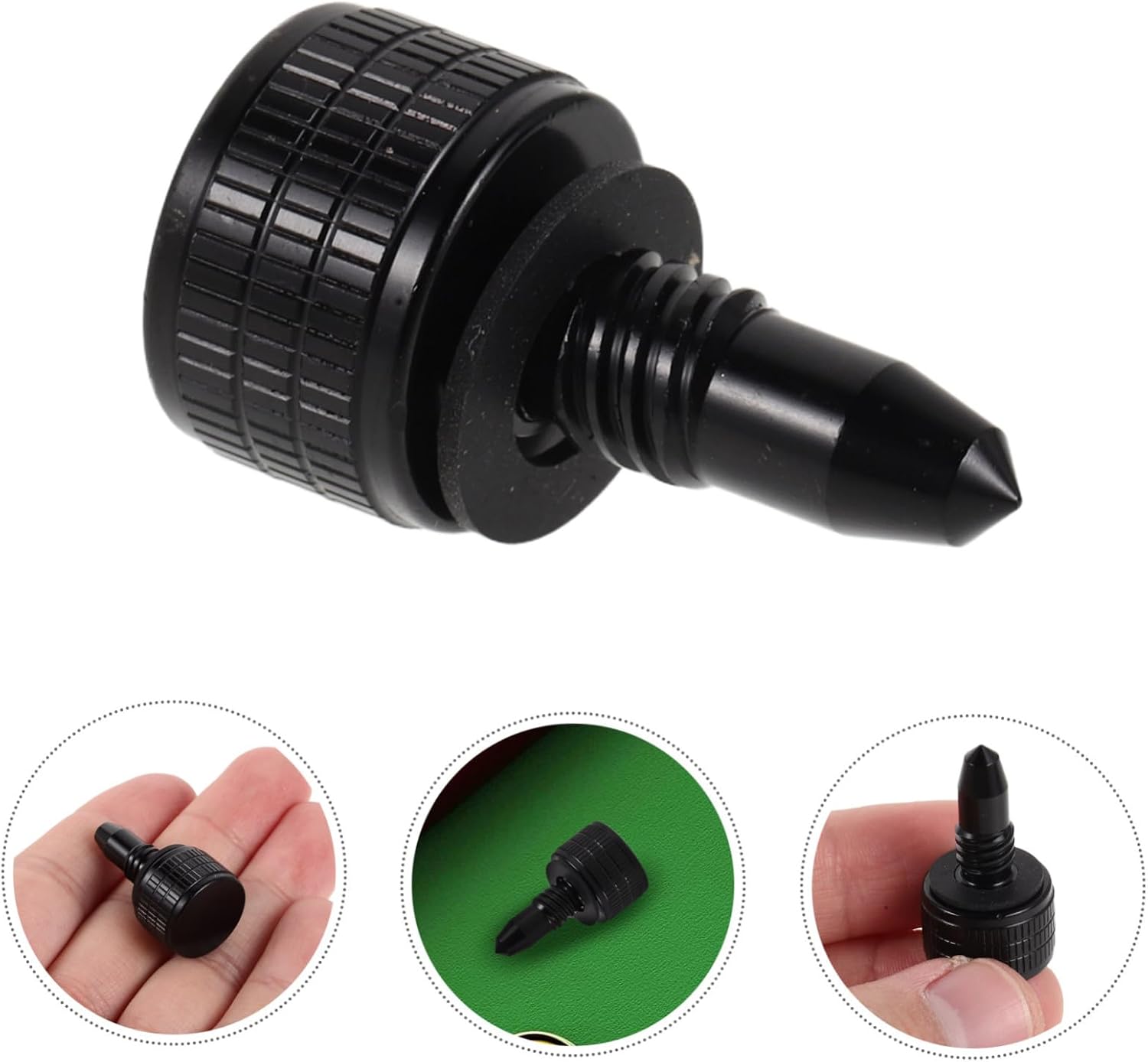 Pool Cue Weight Screw Replacement Part Made of Aluminum Alloy with Precision Engineering and Easy to Install for Billiard Stick Balance and Home Table Use