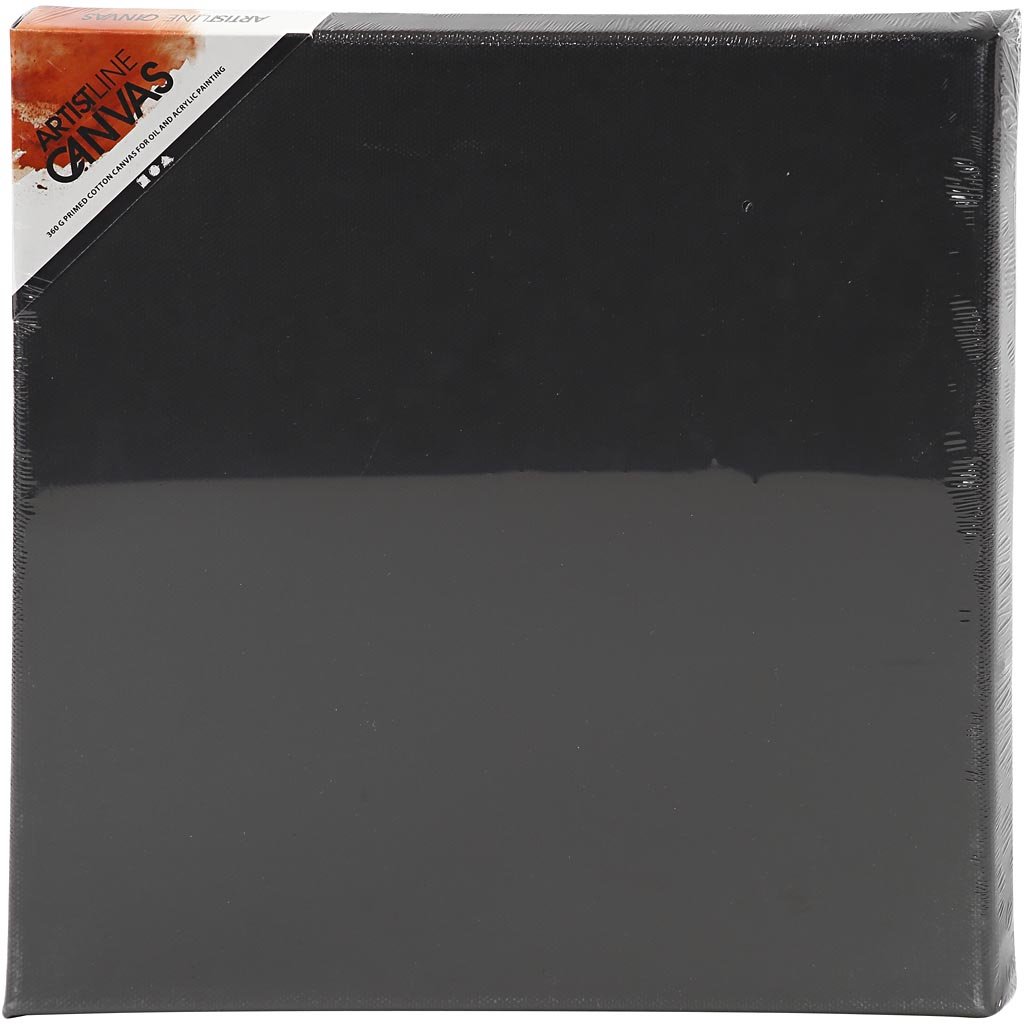 Creativ ArtistLine - Lienzo (talla única), color blanco y negro