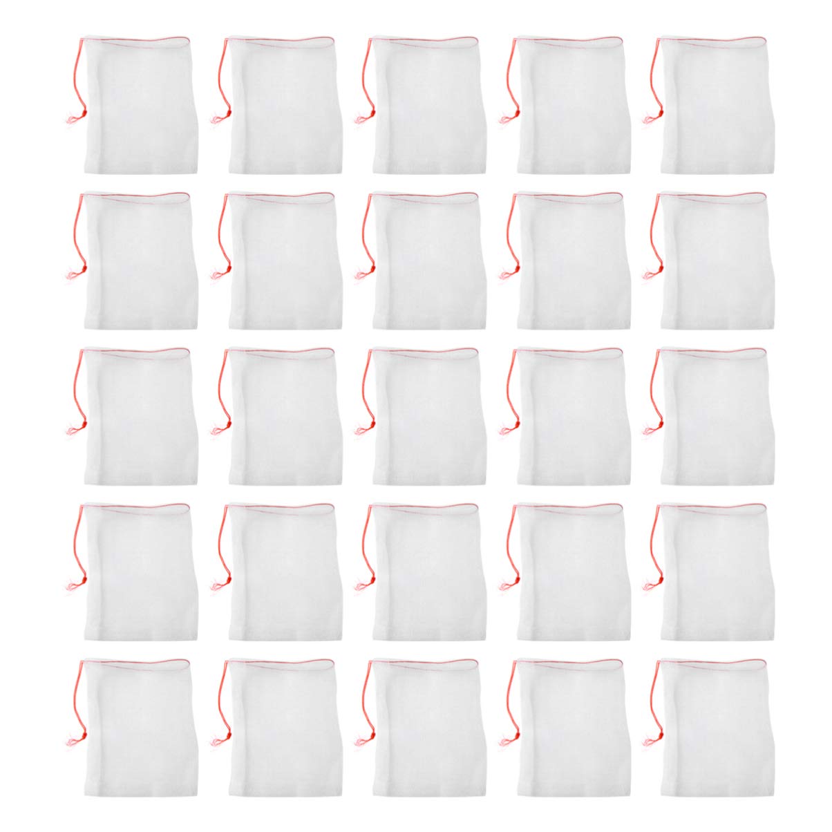 Yardwe Garden Netting Insects Mosquito Bug Net Barrier Bag with Drawstring, 10x15cm, 100 Pieces