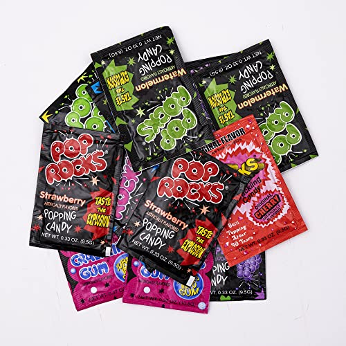 Pop Rocks (18 Pack) Dulces con sabores variados miniatura 2