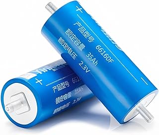 12PCS 2.3V 35Ah Lto Cells Original Yinlong lto66160F Lithium Titanate Battery Grade a Cylindrical Batteries for Car Audio and Energy System