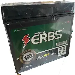 Bateria ERBS Selada 12 Volts 6 Amperes