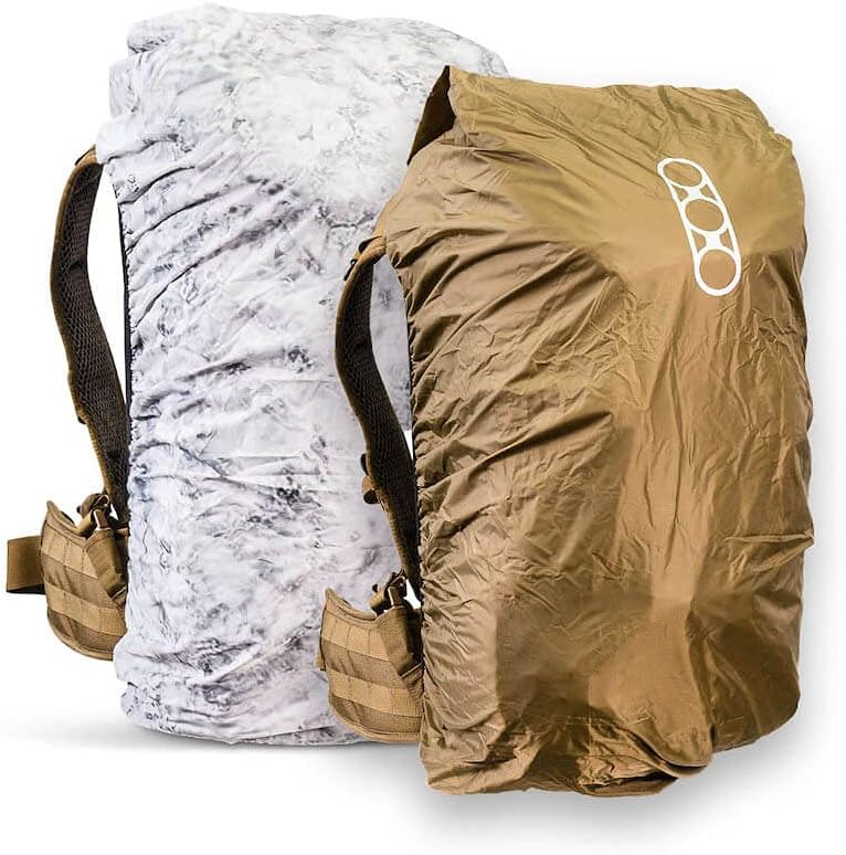 Small Reversible Rain Cover (Coyote Brown/Doppelganger Winter)