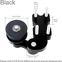 Vista 8 de Windance Adjuster Chain Tensioner for Motorcycle Chopper ATV (Black)