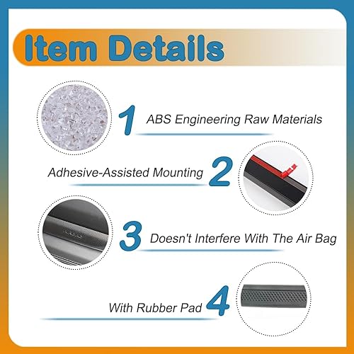 Miniatura 2 de YOCTM Paquete de 1 bandeja de agarre para pasajeros JL, organizador de caja de almacenamiento Co-Pilot compatible con Jeep Wrangler JL JLU 2024+