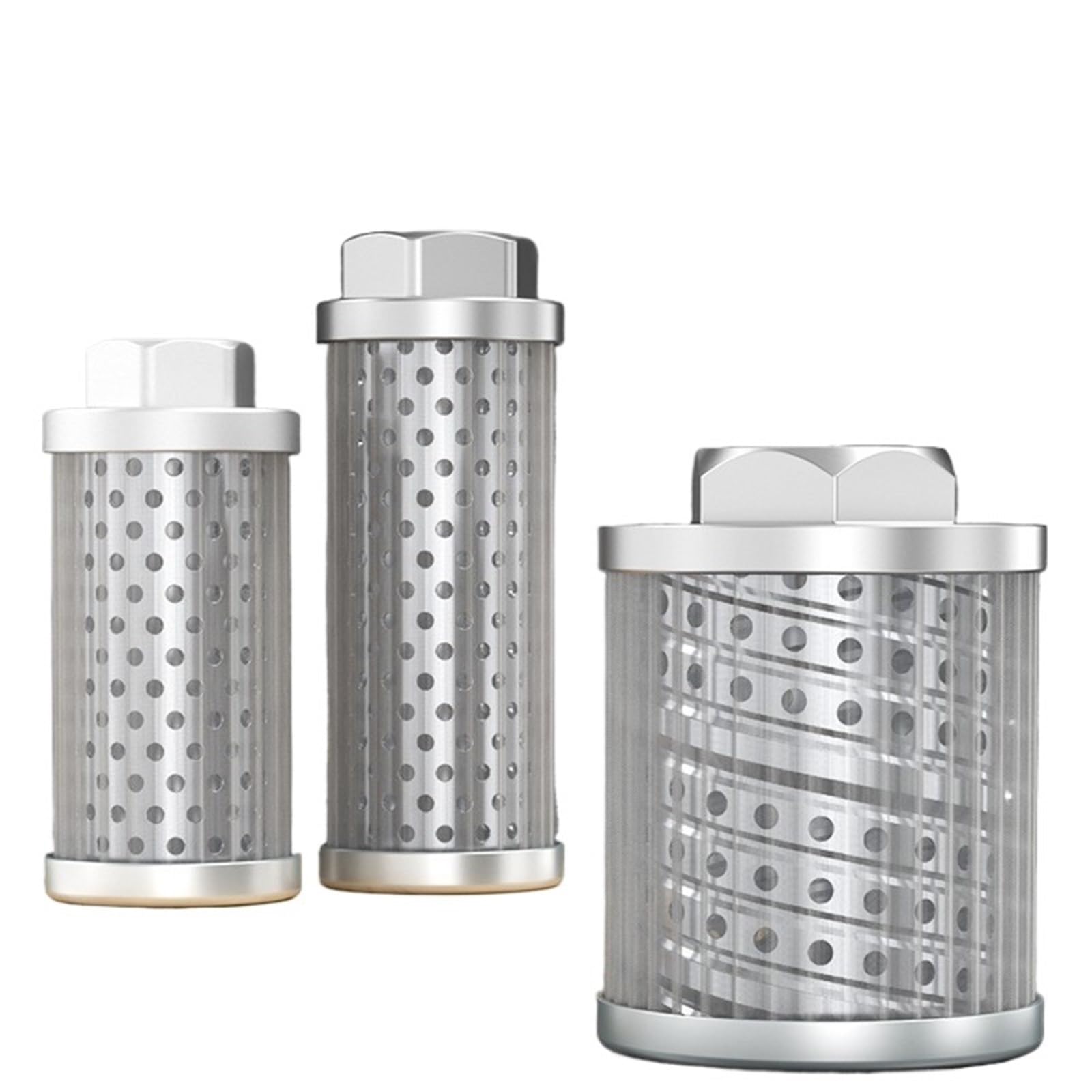 Schermo filtro olio acqua Filtrazione efficiente delle impurità in entrata e 1 pezzo(M27X2-D45-H120)