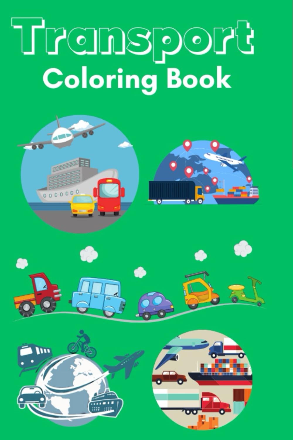 Coloring Transport: Means of transport coloring page
