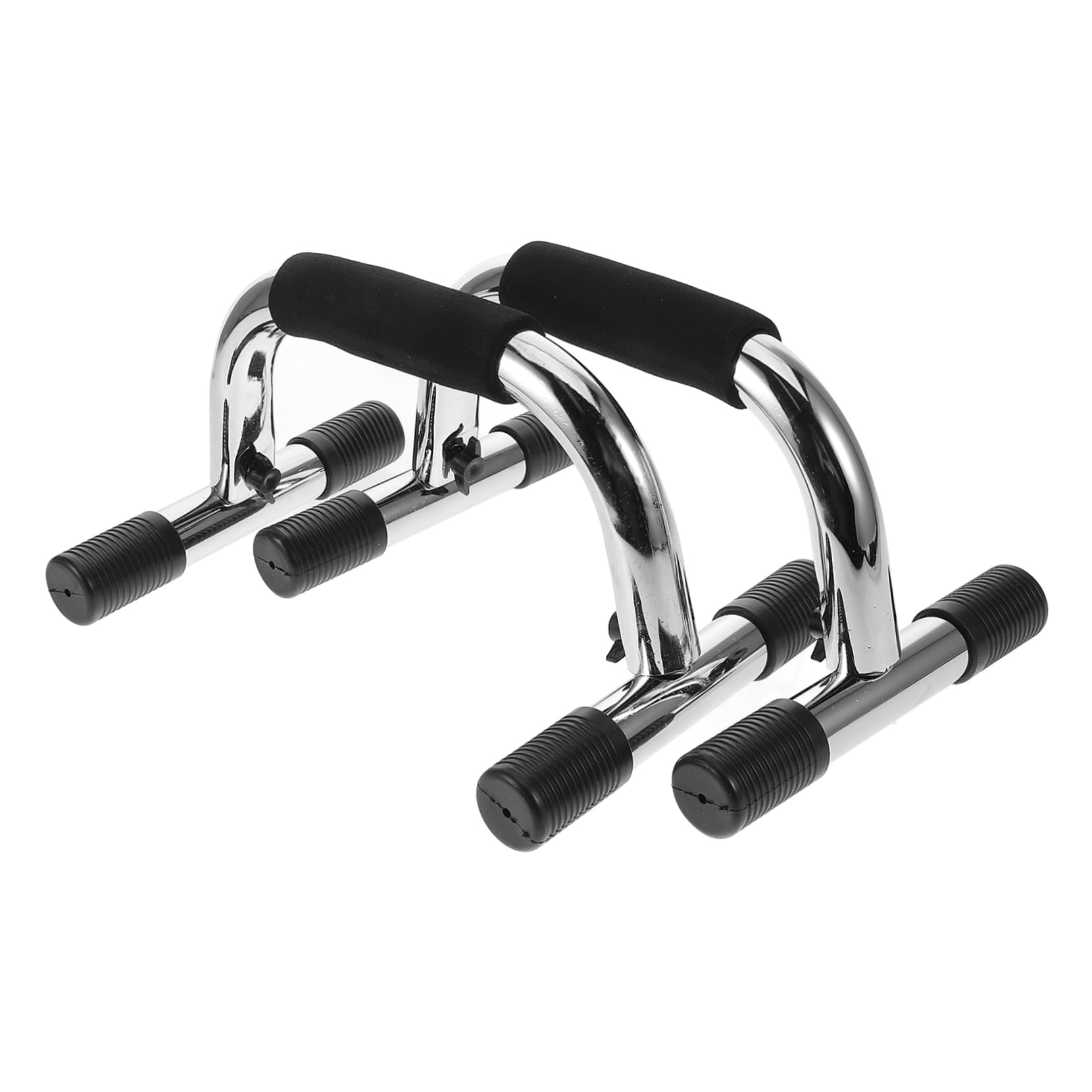 VANZACK Equipment Set Home Workout Push up Bars with Steel Frame Height Adjustment for Strength Training