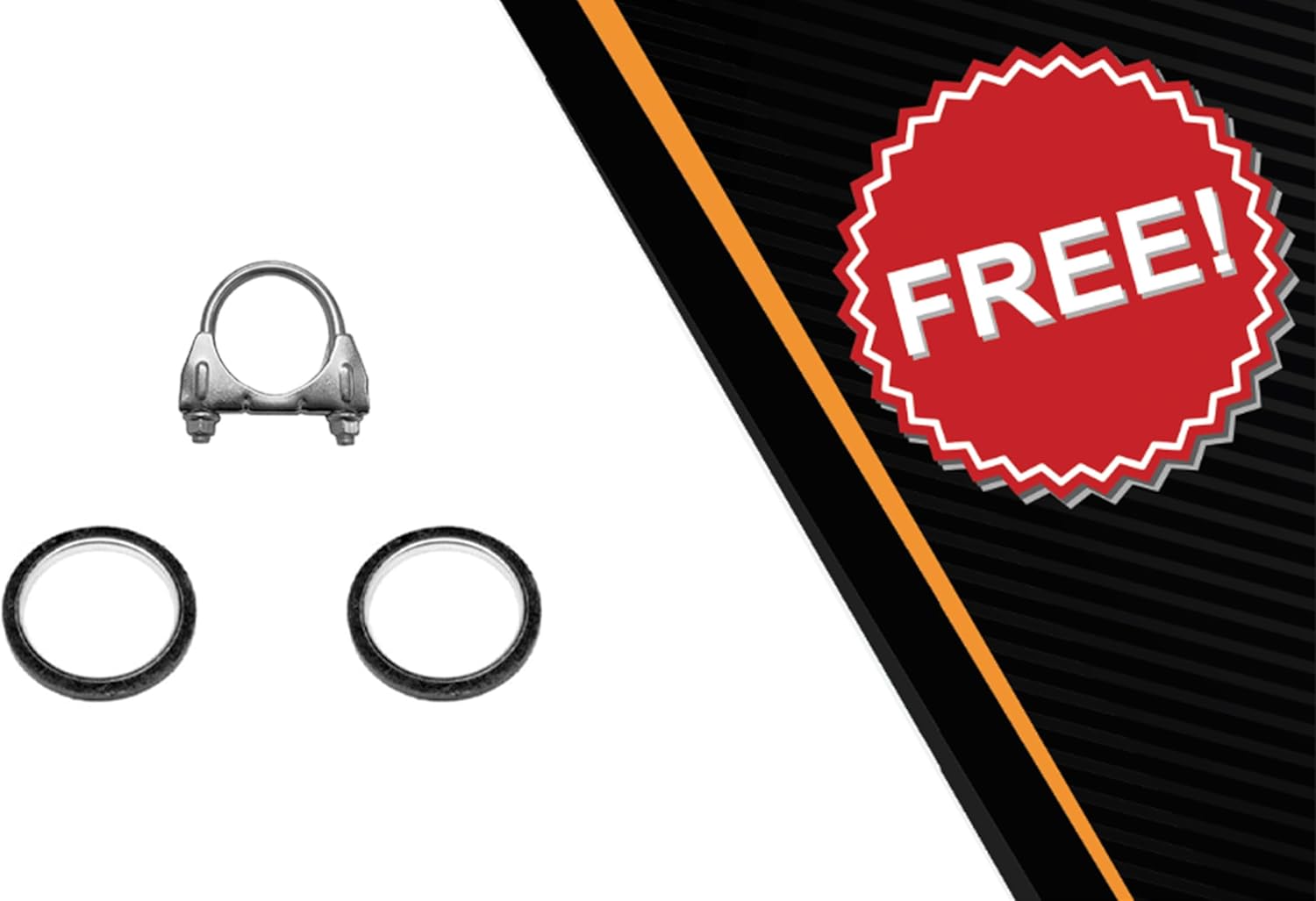 Northeastern Exhaust | Stainless Steel Resonator Pipe, Muffler Exhaust System Kit Compatible for Lexus ES330 2004-2006 3.3L | Free Gaskets and Clamp Included | Automotive Replacement Part
