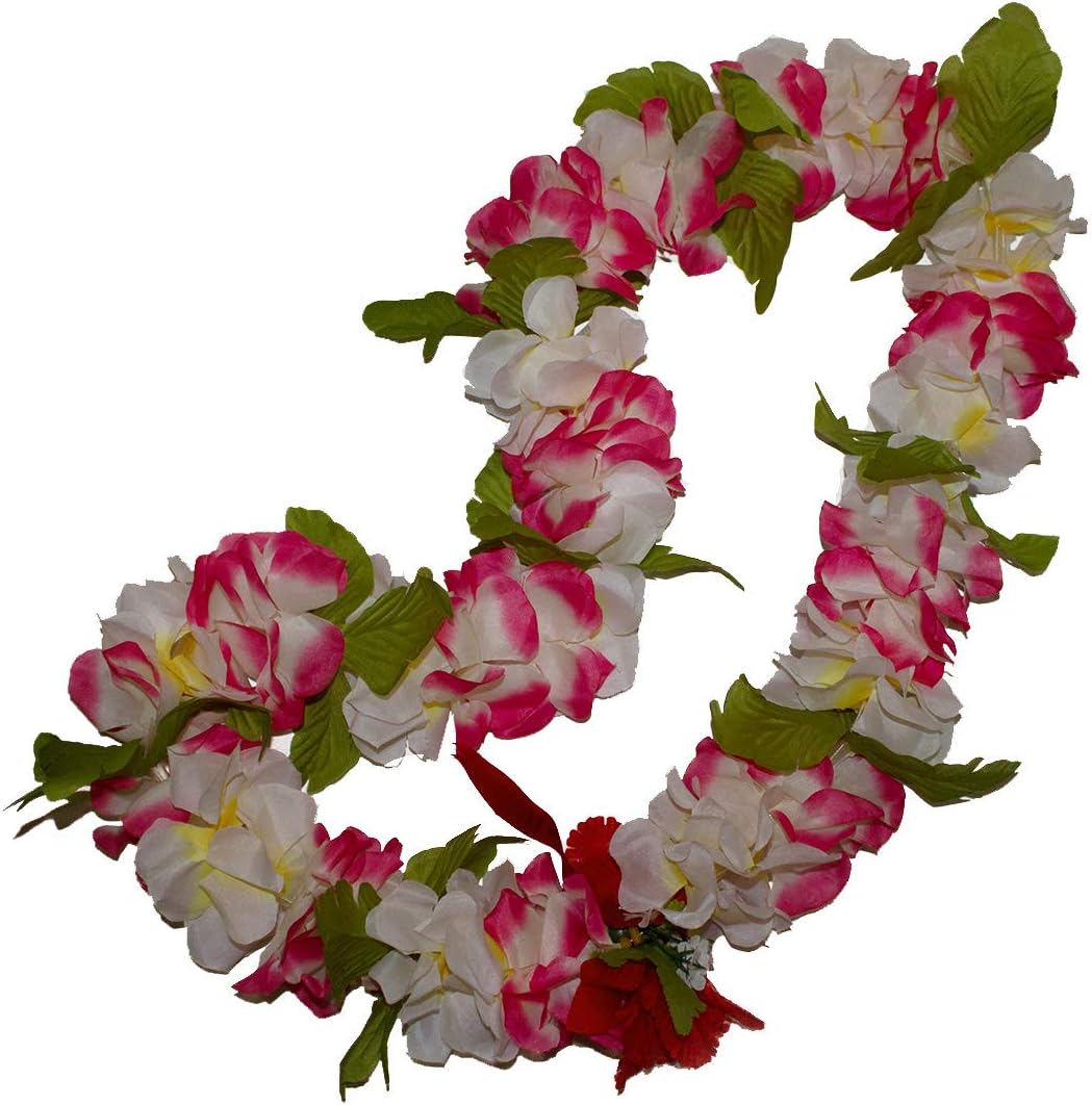 The Pink & Yellow Hawaii Artificial Flower Full Leis