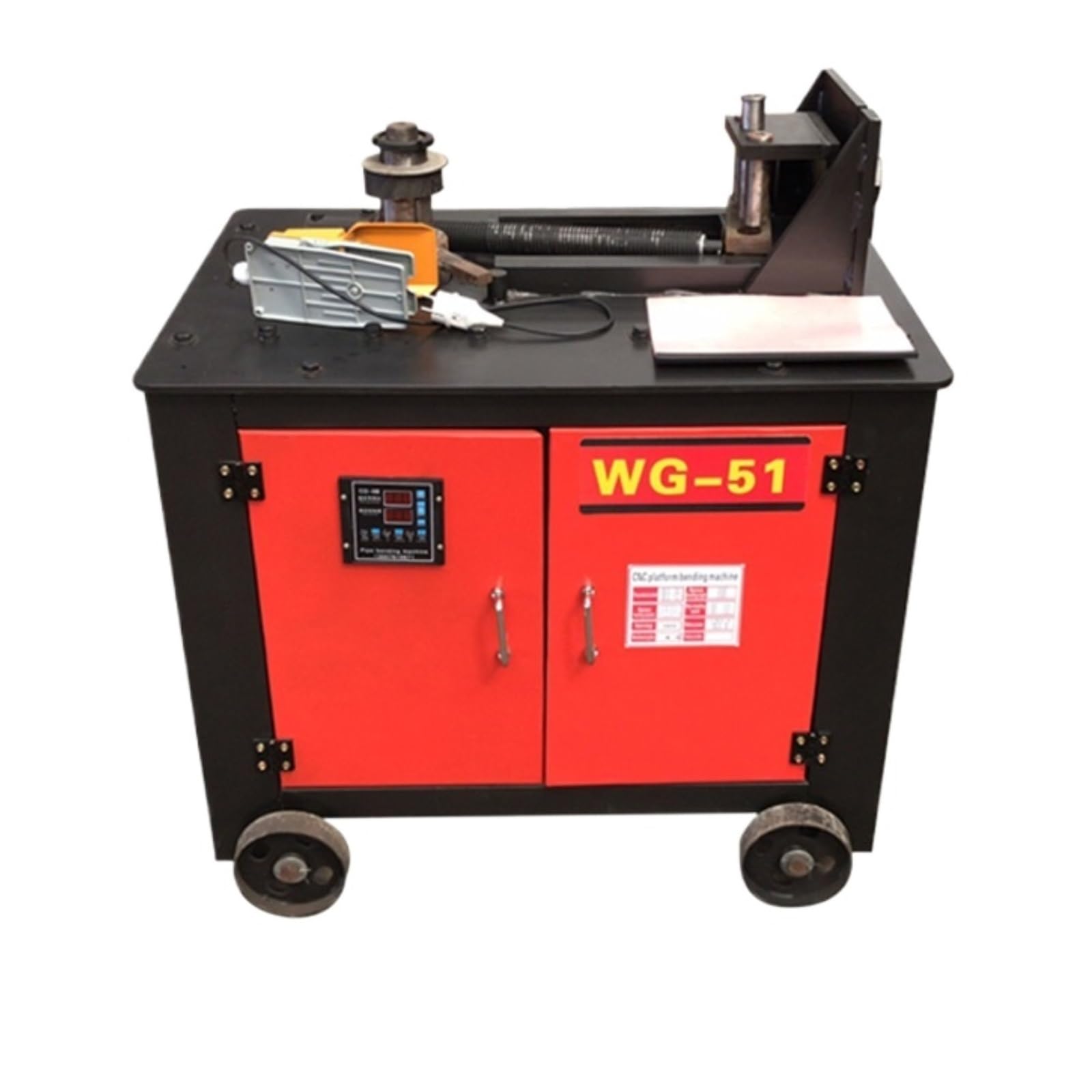 WG-25/38/51 Hydraulic Automatic CNC SS Square Steel and Tube Bending Hines Pipe Bender Machine Speed and Efficiency Improvement(WG-51)