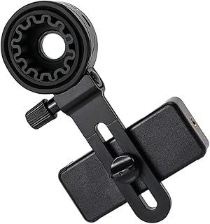 OSALADI Accessories Microscope Plastic Cell Phone Microscope Phone Adapter Telescope Phone Clip Mobile Phone Holder Monocular Photography Adapter Photo Folder Adapter Telephone