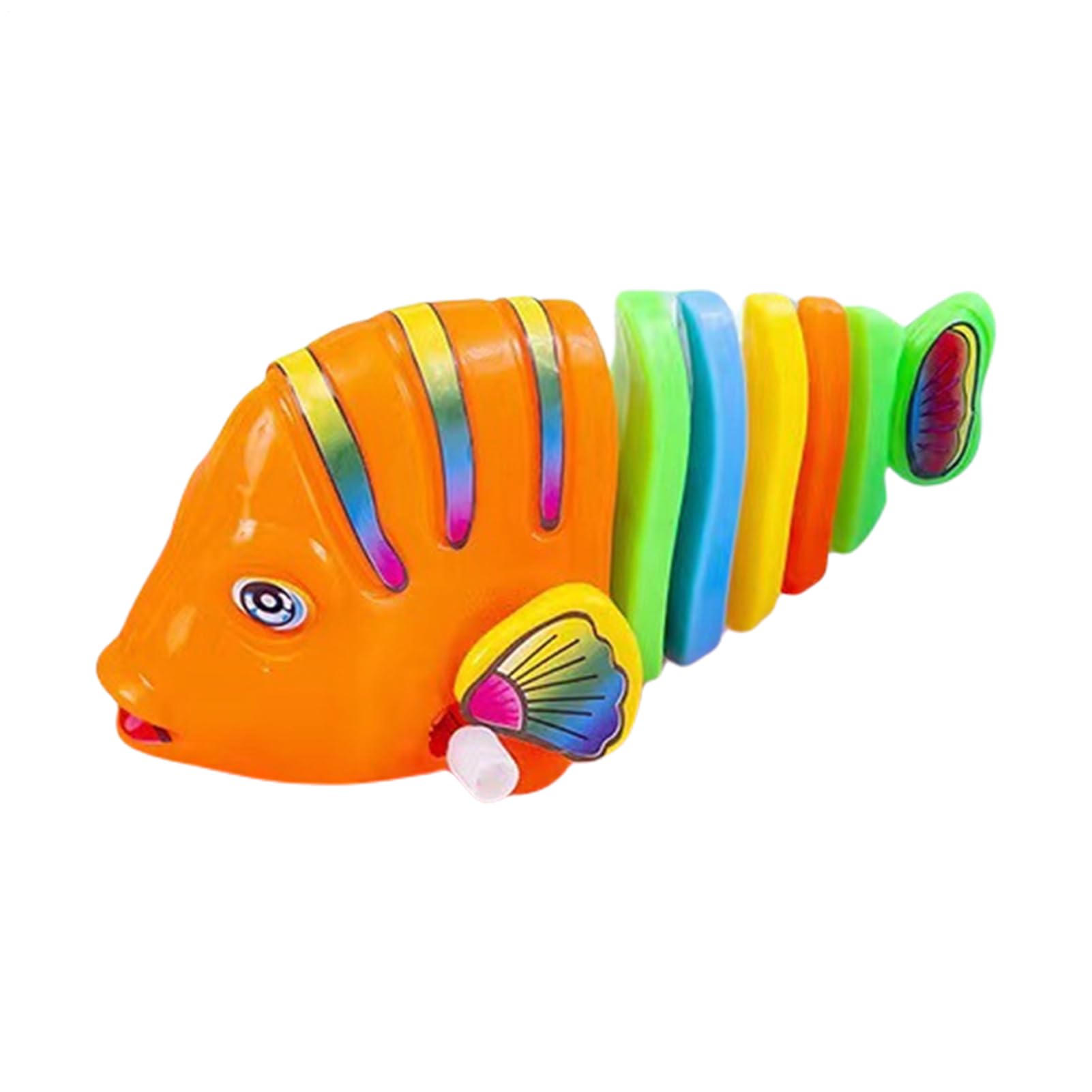 Juguetes acuáticos para Peces con Mecanismo de relojería | Juguetes para Peces con Cuerda para Mascotas | Juguetes de baño con Forma de de Cuerda,Wiggle Bathroom Play Juego Interactivo