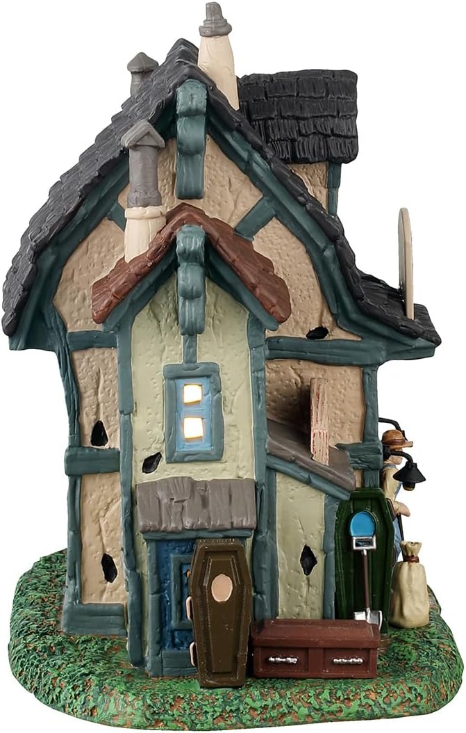 Lemax The Casket-Monger, Lighted Buildings, #55308