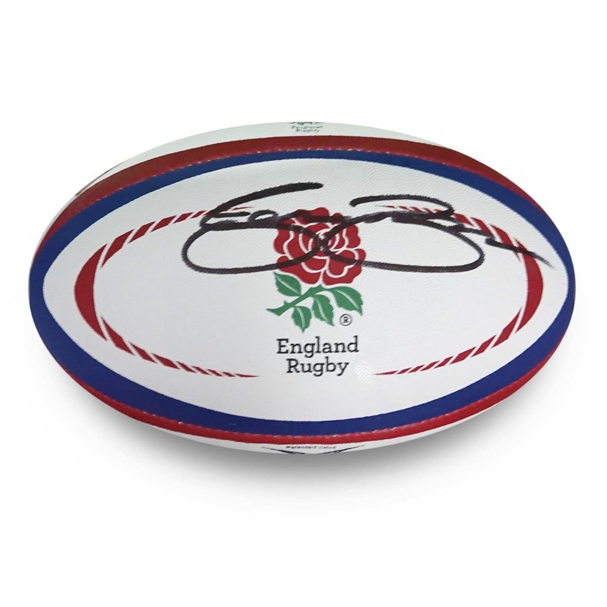 Pallone da rugby dell'Inghilterra autografato da Jason Robinson