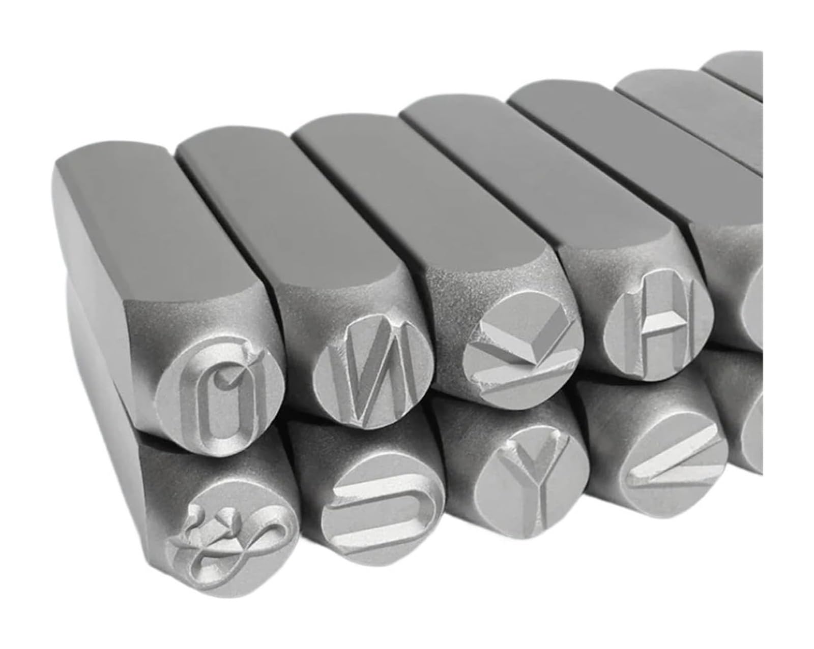 Steel Letter Mould, Letter Number Stamp Punch Set 3-12mm Alloy Steel with Storage Box(Number 3mm)