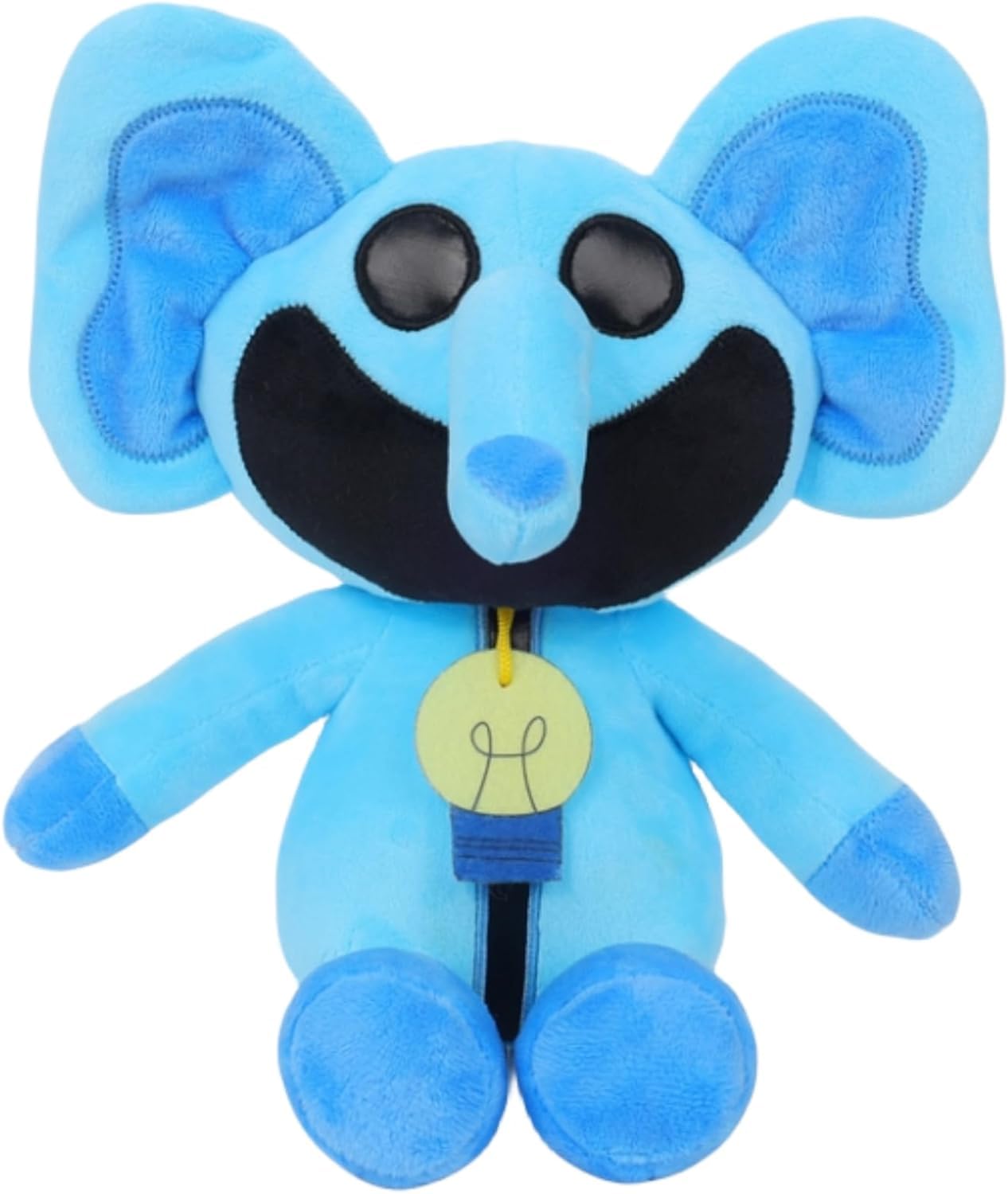 Smiling Critters CatNap Plush - Adorable Stuffed Dolls Featuring CatNap, DogDay, Bobby BearHug, Bubba Bubbaphant, and CraftyCorn - Soft and Cuddly Monster Dolls (Bubba Bubbaphant)
