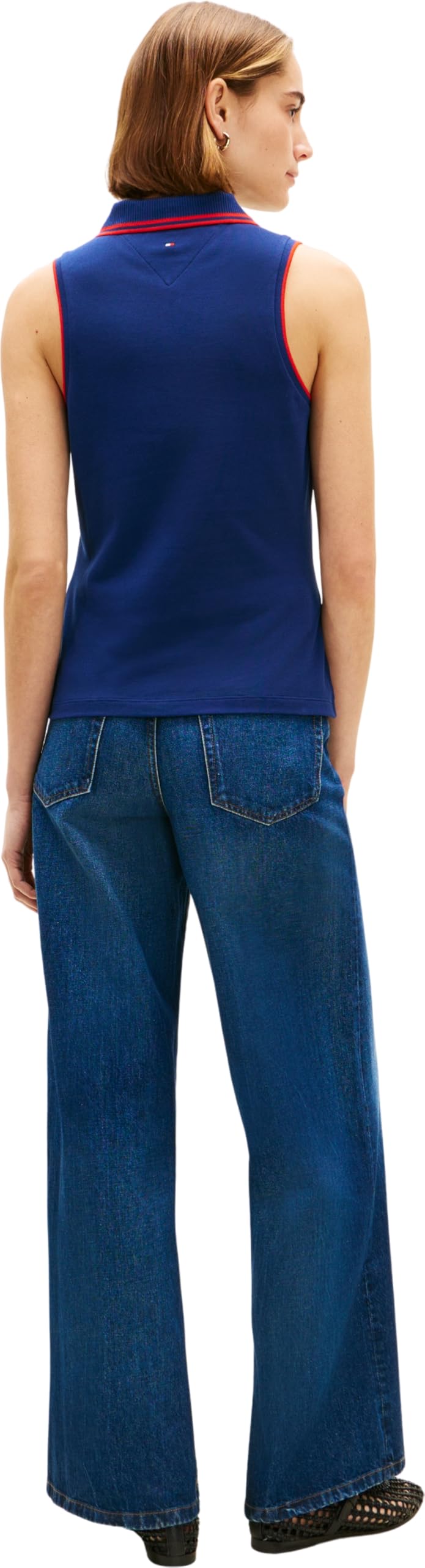 Tommy Hilfiger Swimshop Cotton Polo SS Ww0ww49561 Otros Polos Mujer (Pack de 1)