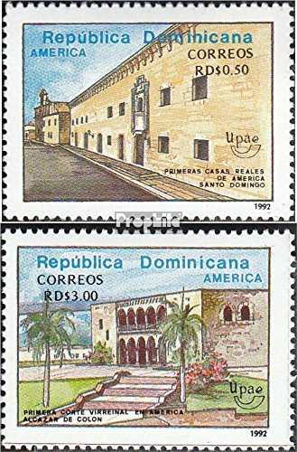 Prophila Collection Dominican Repubblica Michel.-No..: 1660-1661 (Completa Edizione) 1992 Christoph Columbus (Francobolli per i Collezionisti) Marinaro