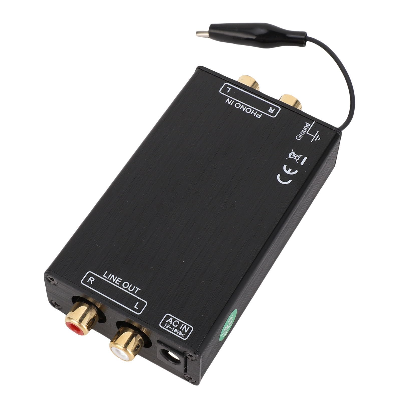 Preamplificatore Fono per Giradischi MM, Audio Mini Stereo a