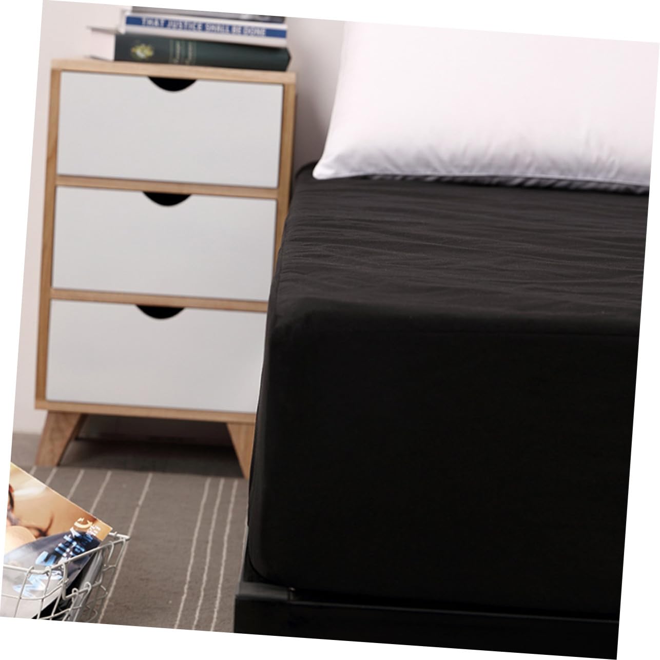 Ipetboom Coprimaterasso Anti- per Letto Lavabile in Lavatrice Morbido Colore Protezione Completa