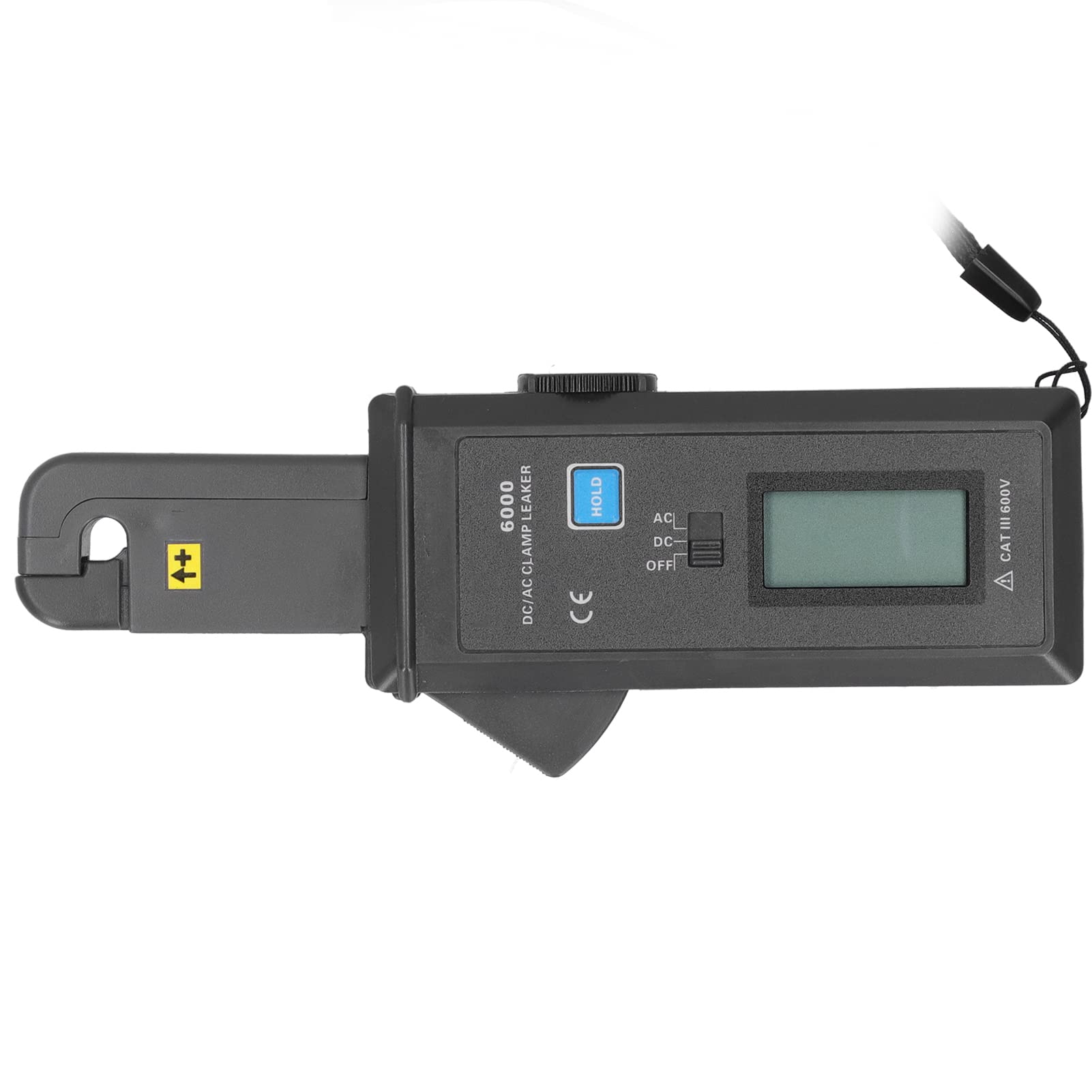 Pinza amperometrica digitale AC DC Milliampere per test di corrente di dispersione ETCR6000 - Gamma da 0 mA a 60,0 A - Ganascia sottile da 7 mm - Misurazione CT senza contatto -