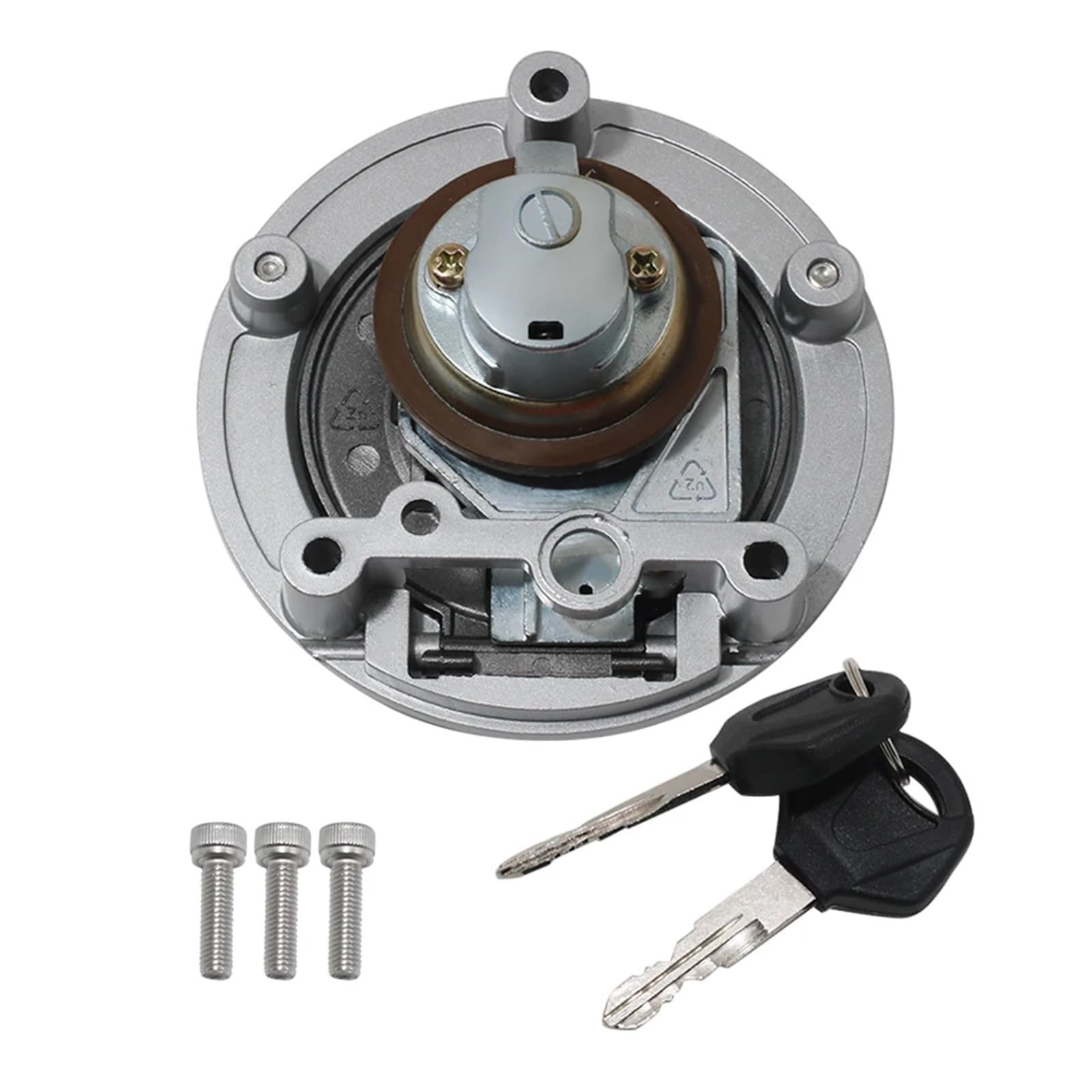 Tapón Llenado Aceite Moto Tapa De Combustible para Motocicleta con Cubierta para Depósito para MT01, MT03, MT07, MT09, FJR1300, FZ8, FZ6, FZ6R, FZ1, FZ1S, FZ1N, FZ1000, FZ10, MT-10