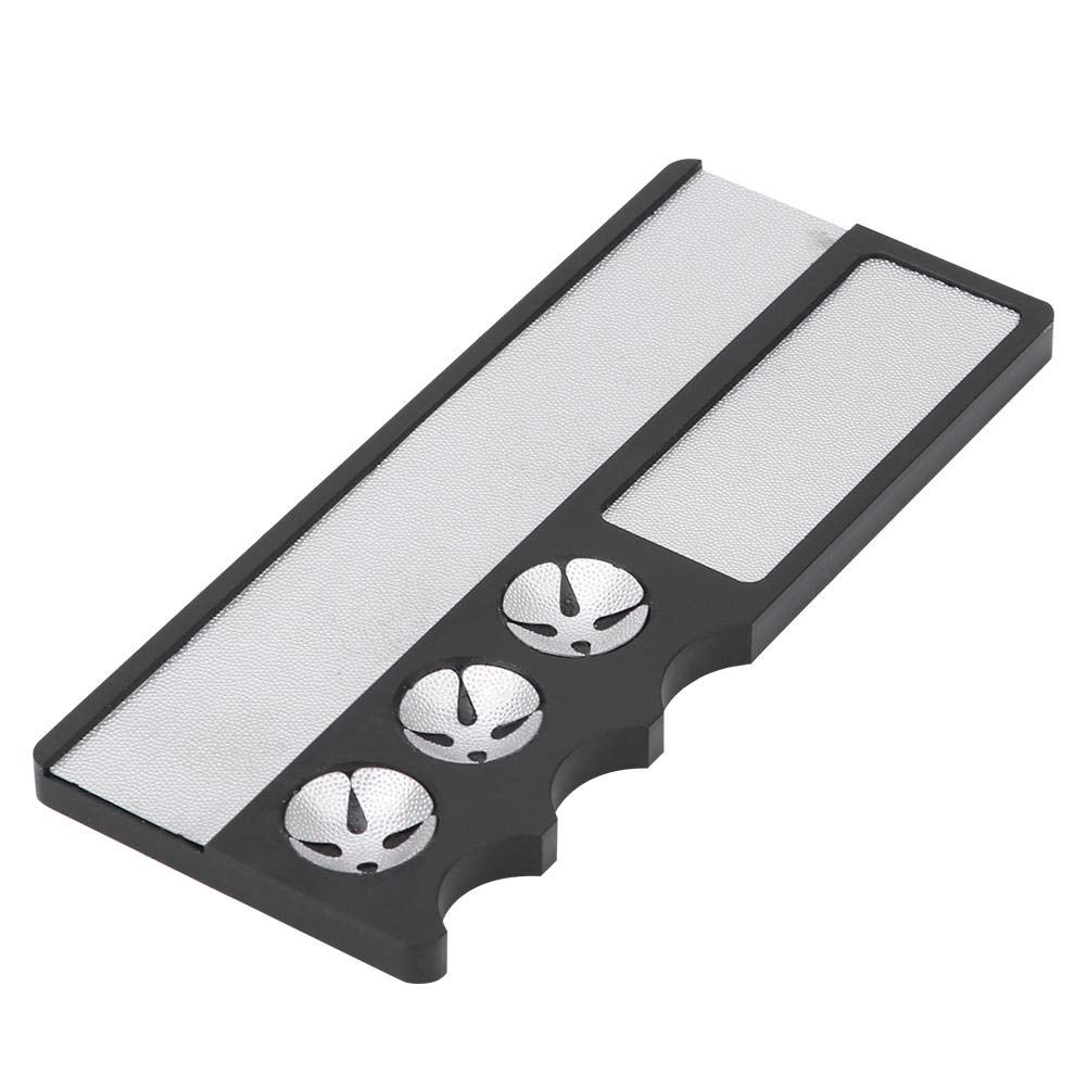 Alomejor Pool Cue Tip Shaper Metal Billiard Snooker Cue Tip Repair Tool Cue Tip Burnisher Scuffer Shaping Scuff Cue Tips