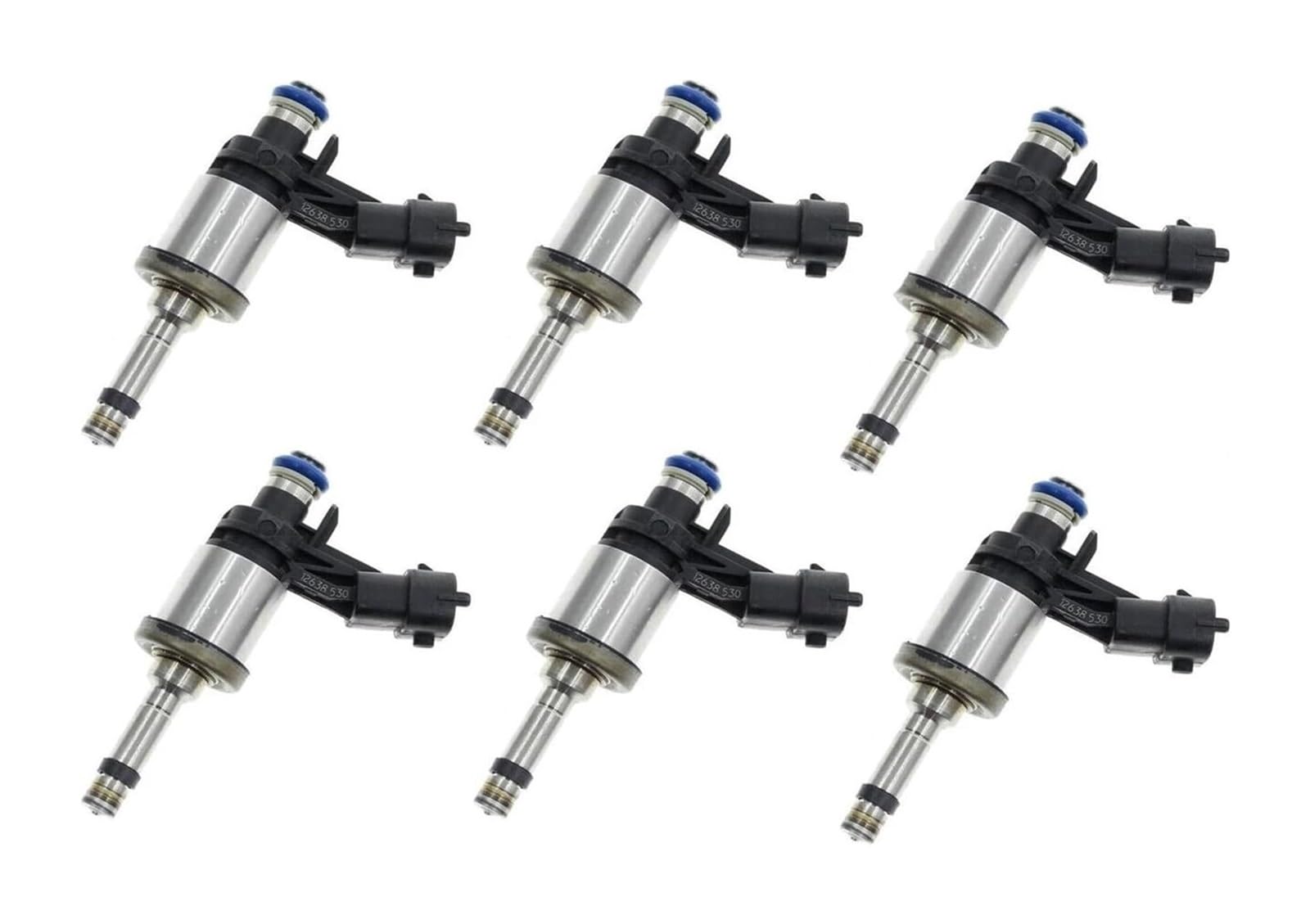 Petrol Fuel Injector for Camaro for Traverse for Buick 12611545 12632255 12638530 12669384 2173445 Auto Parts Supply 6PCS 1/6Pcs Fuel Injectors(6pcs)