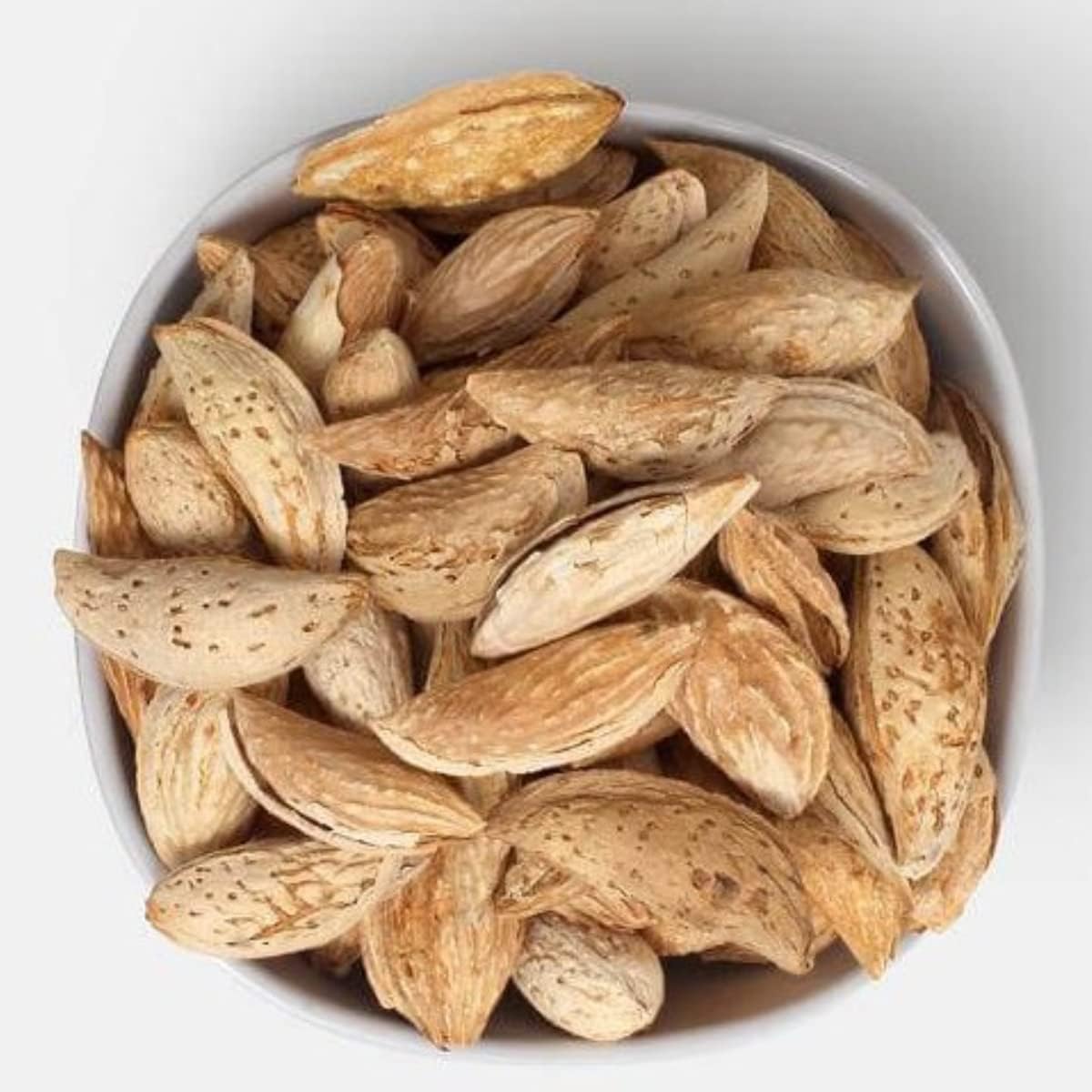 PYRAMID TRADERS Kashmiri Mamra Almond in Shell, Sabut soft (Kagzi) (250 g)