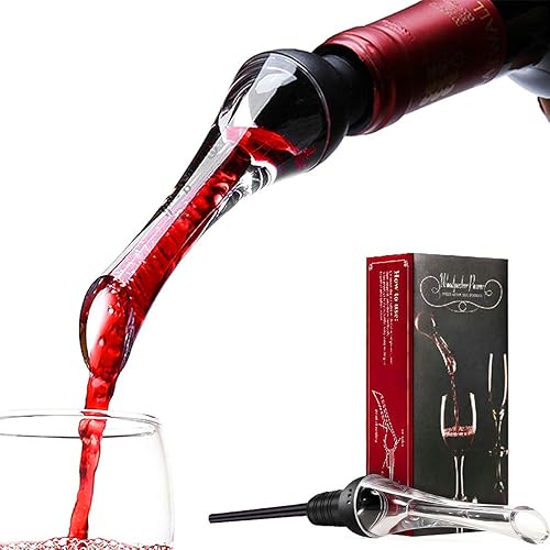 Aireador de vino vertedor aireador y decantador de alta calidad accesorio perfecto para vino para amantes del vino