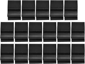 Kichvoe Solar Cable Clips 50pcs Plastic Black for Photovoltaic Wires