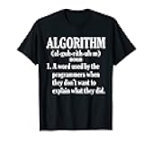 Algorithm Definition Computer Programming Programmer Graphic T-Shirt