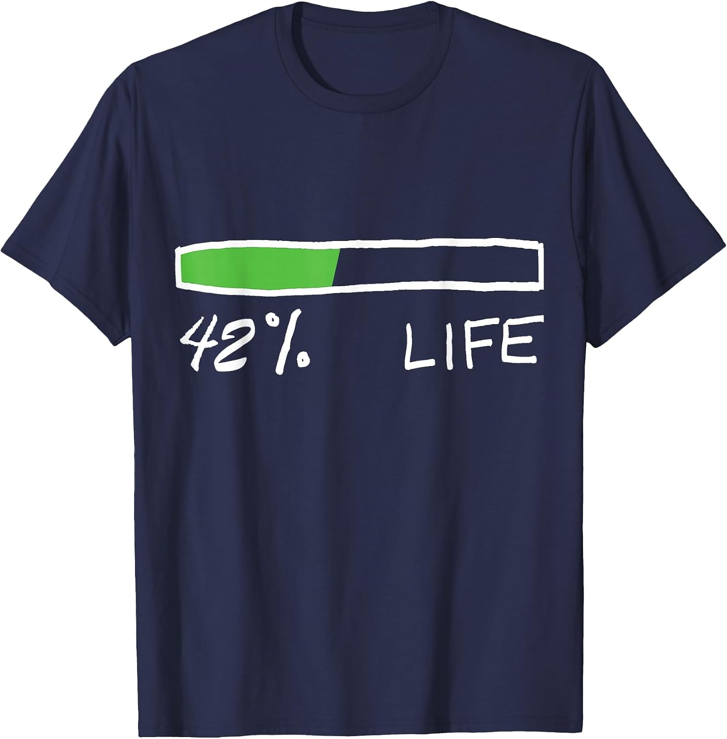 NAS Daily 42% Life T-Shirt T-Shirt image 4