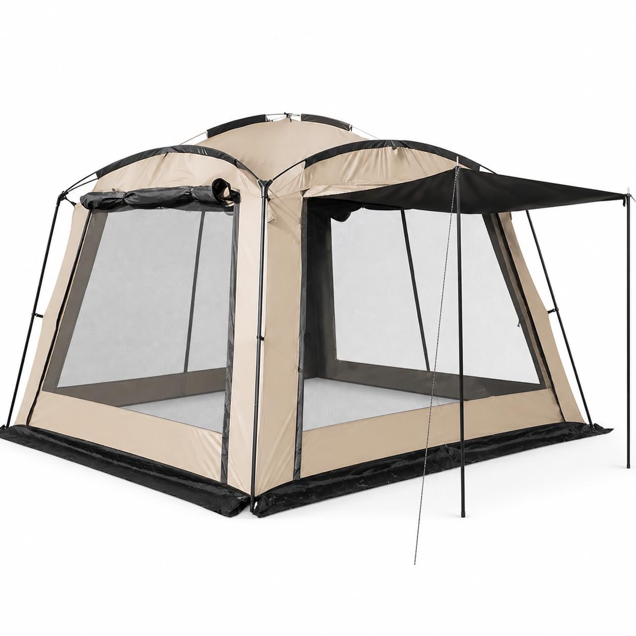 Riparo Campeggio Oxford | Tessuto Oxford, ventilazione 4 lati, monoparete, impermeabile 2000-3000mm, protezione , per outdoor, per famiglie