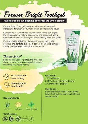 Forever Bright Aloe Vera Toothgel 130g