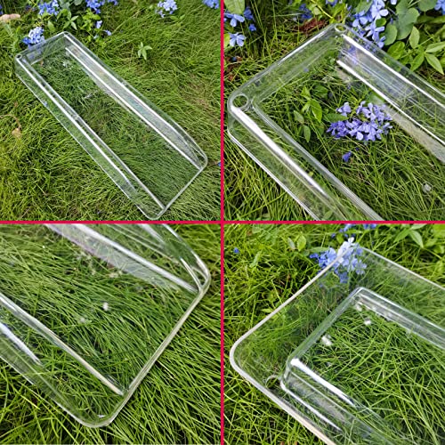 GaeaAuto 2 X Downspout Splash Block Gutters Guard Rain Downspout Drain Extender Diverter Extension, Clear