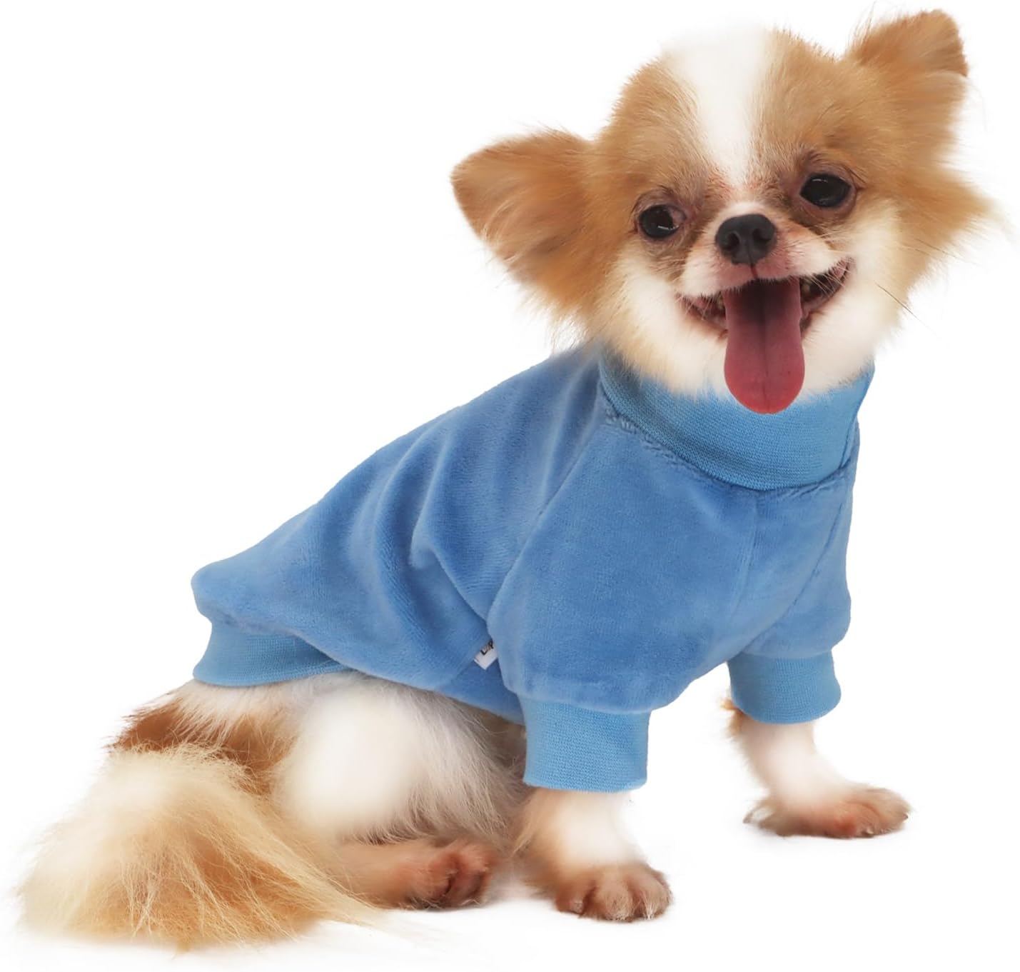 LOPHIPETS Small Dog Sweatshirt - Lightweight Cold Weather Coat - Fits 1.2-2.2 lbs - Young Chihuahuas & Teacup Puppies - Pink X-Small