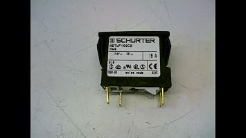 Schurter Abtwf160c0 Circuit Breaker Thermal 1 Pole 240Vac 60Vdc 16A Abtwf160c0