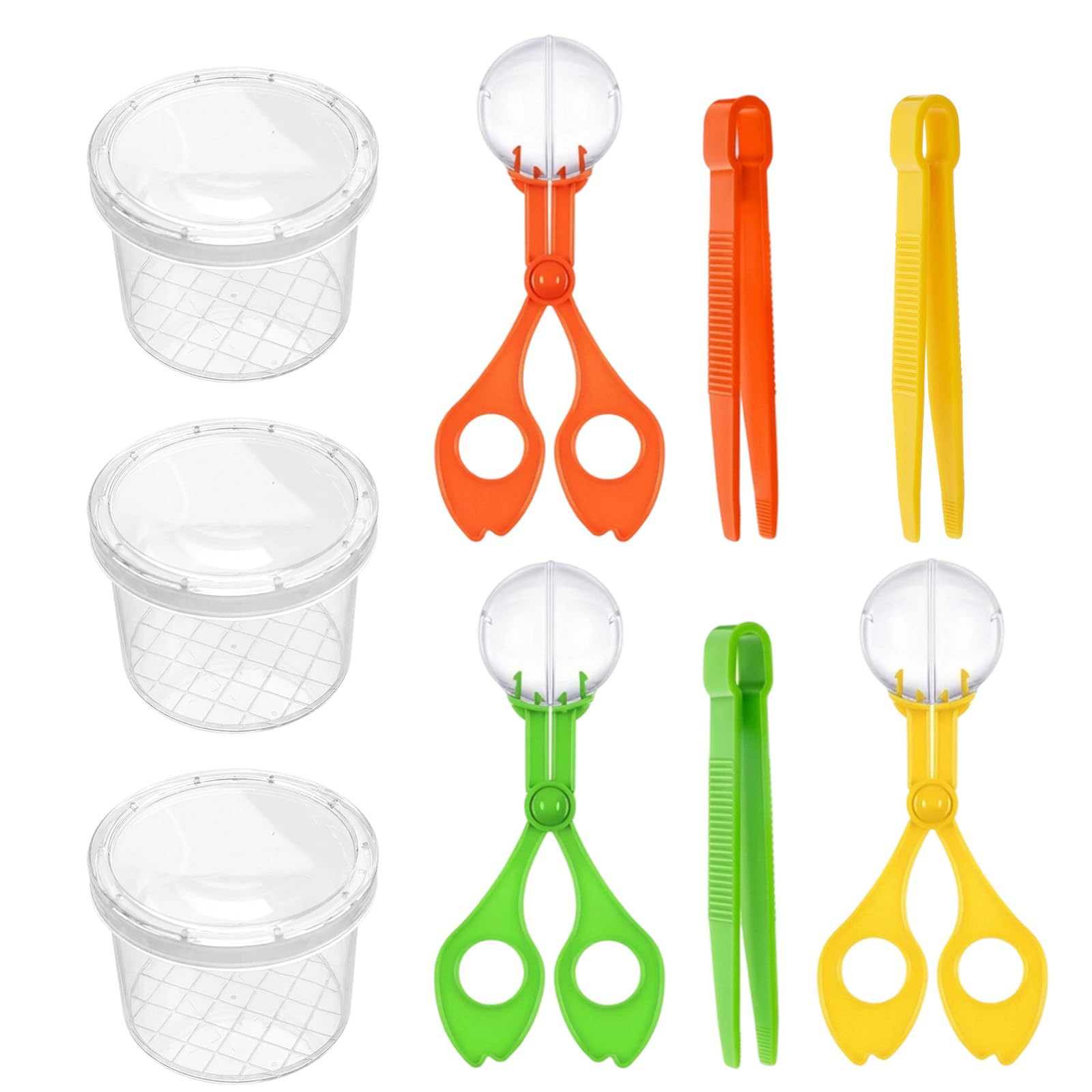 9-Piece Bug Hunting Kits for Children, Comprehensive Nature Exploration Set, Bug Catcher for Kids, Outdoor Adventure Tools for Gardens and Parks, STEM Learning Activities with Multiple Accessories