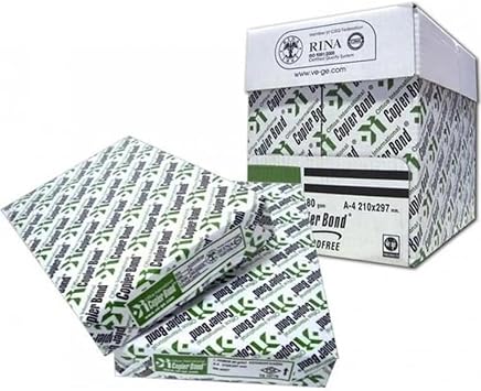 BOR Copierbond Copier Bond (ve-ge) A4 80gr/m2 Fotokopi Kağıdı 2500 Adet (5pk*500) 1 Koli 0016