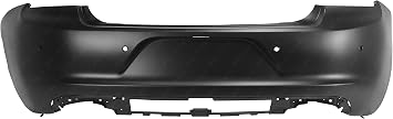 BUMPERS THAT DELIVER - Painted to Match, Rear Bumper Cover Replacement Compatible with 2015-2023 Dodge Charger w/Park Assist 15-23, CH1100A08