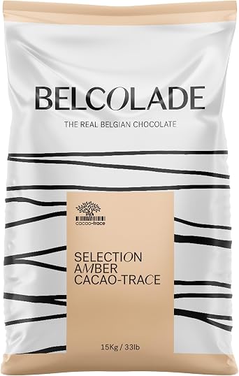 Belcolade Selection Amber Chocolate Chunks Cacao-Trace - 15kg