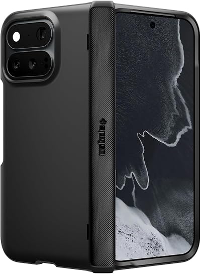 Spigen Slim Armor Pro MagFit Case Compatible with Google Pixel 11 Pro Fold, Black
