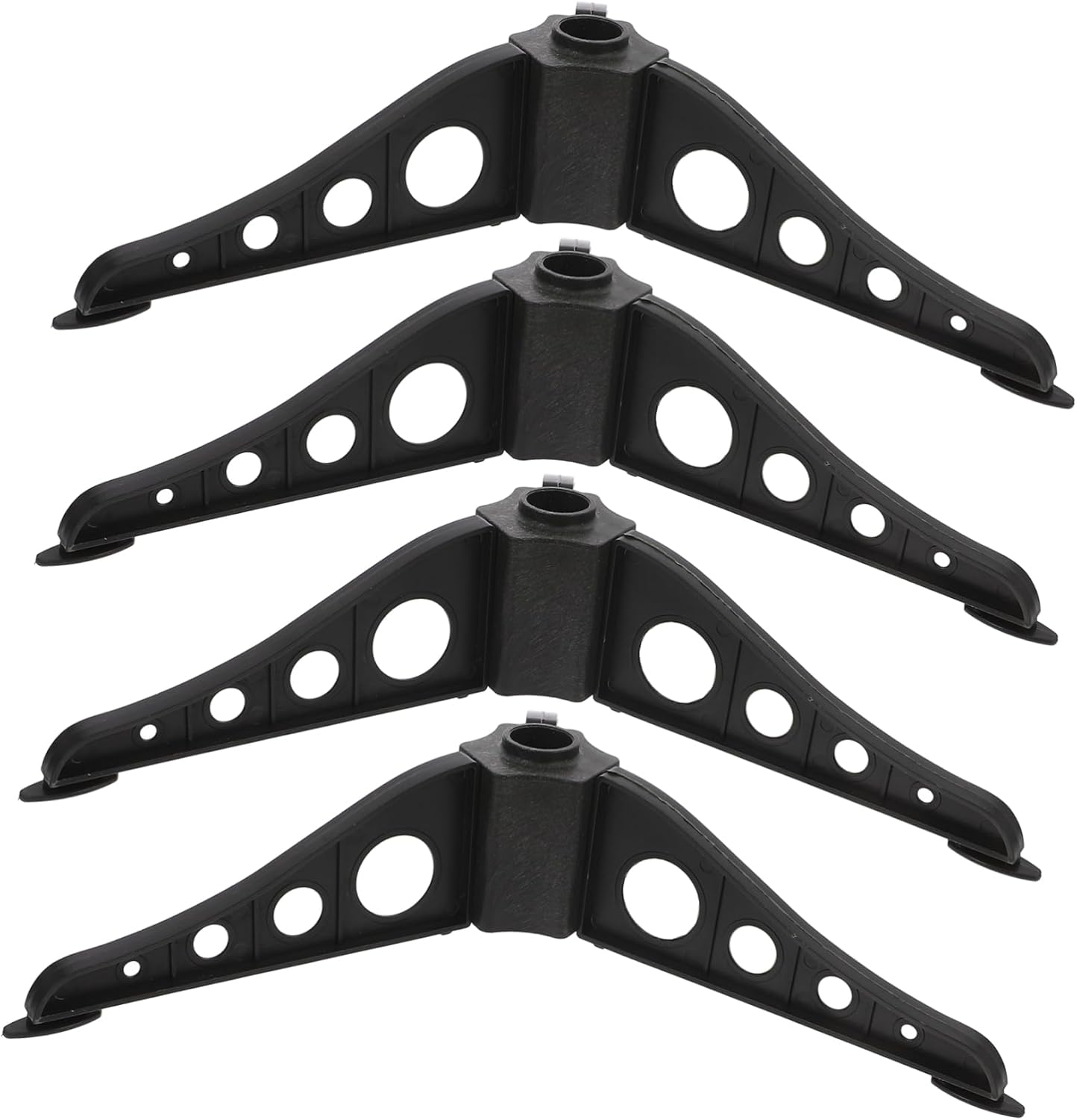 Zerodeko 4Pcs Christmas Tree Stand Stable Support for Artificial Xmas Trees Easy to Assemble Holiday Tree Base for Festive Decorations