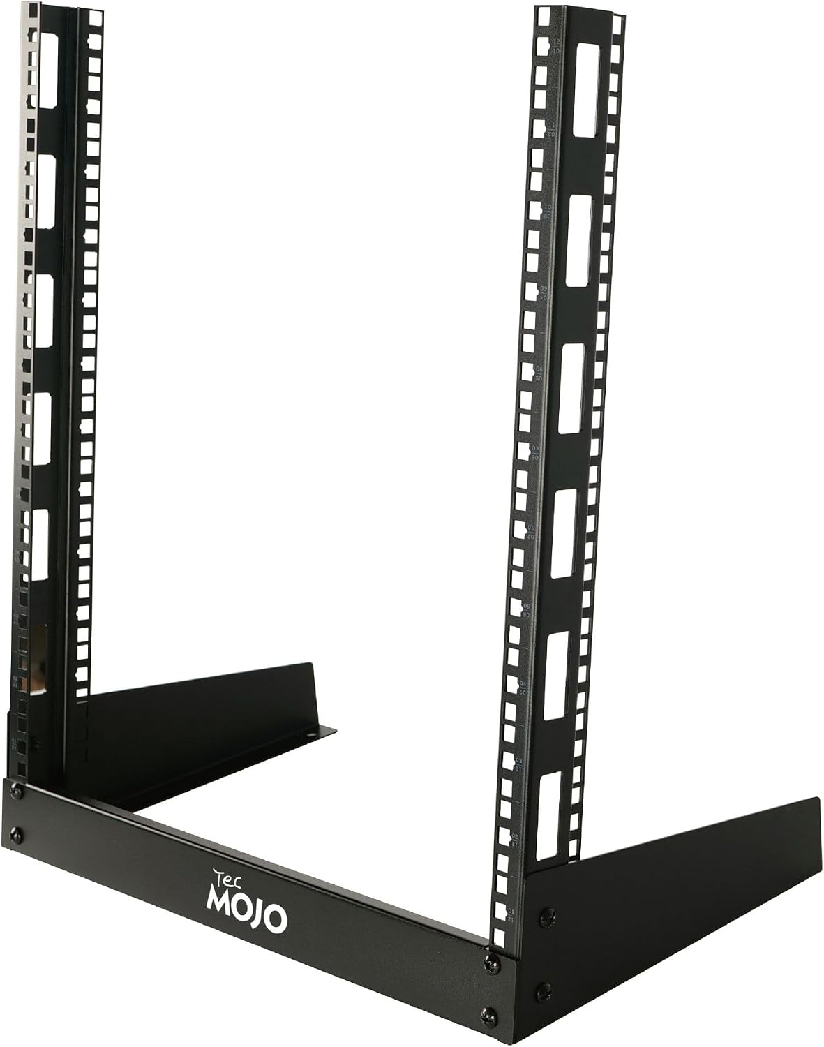 Tecmojo 12RU 19 inches Desktop Open Frame Rack, 2 Post Network Rack ...