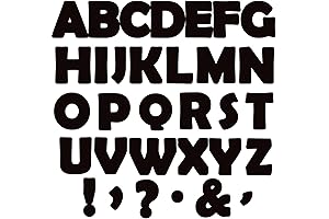 Jumbo Wall Letters for Enhanced Learning