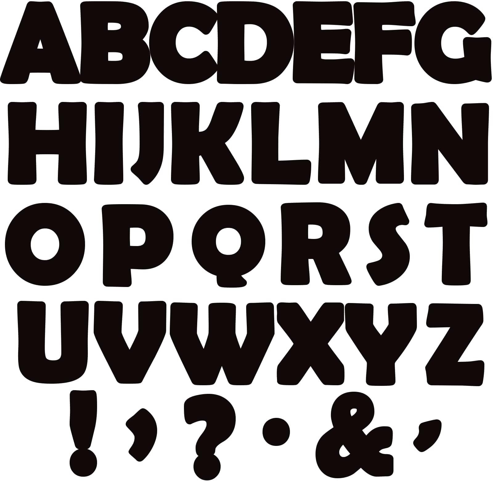 Qyeahkj 150 PCS Large 7" Bulletin Board Letters Set